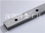 Solid carbide bed-knives threaded holes